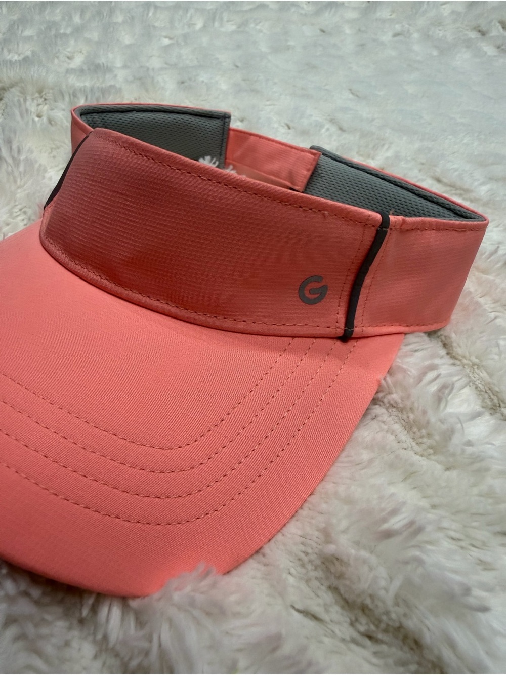 Coral Pink Women's Sun Visor